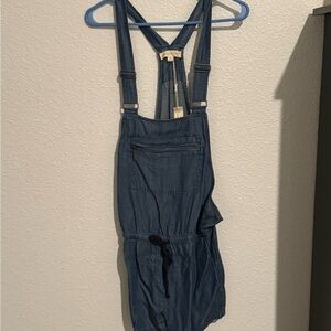 Vici Denim overalls romper
